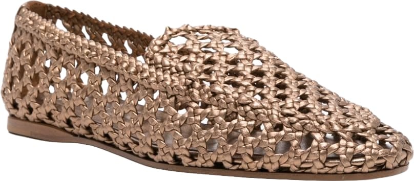 Forte Forte Flat Shoes Bronze Beige