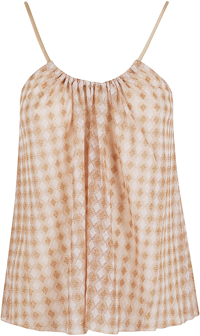 Forte Forte FORTE FORTE diamond jersey top Beige