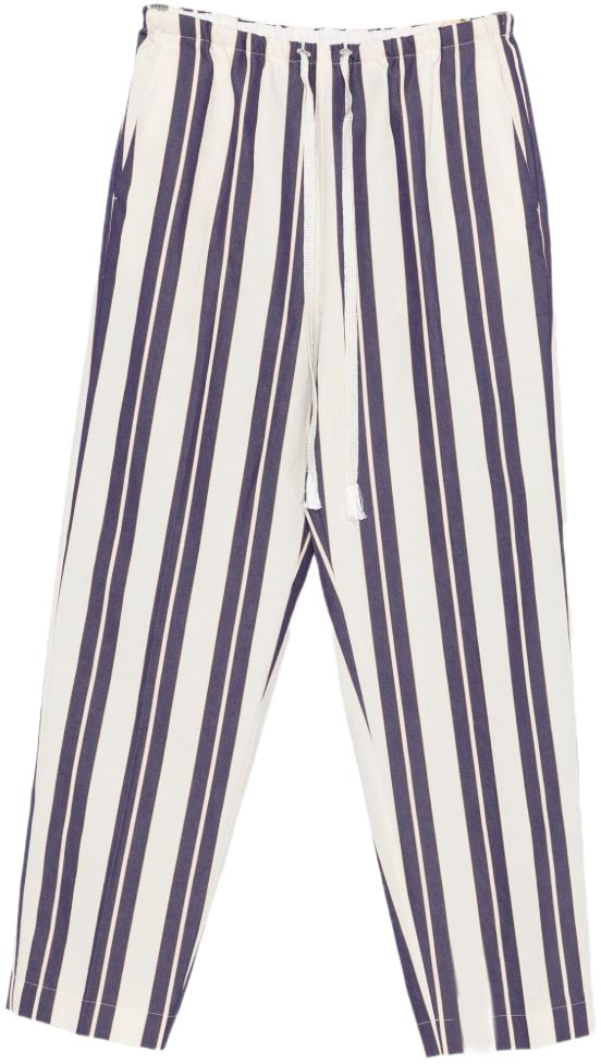 Forte Forte Trousers Navy Blauw