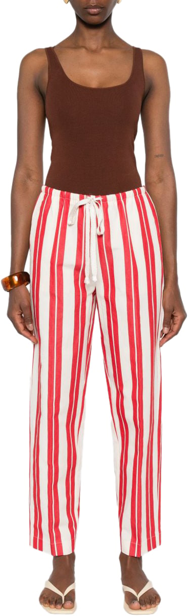 Forte Forte Trousers Red Rood