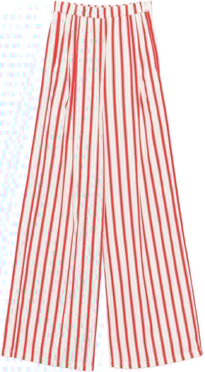 Forte Forte Trousers Red Rood