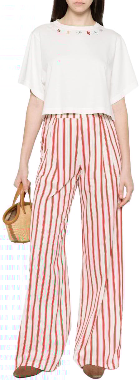 Forte Forte Trousers Red Rood