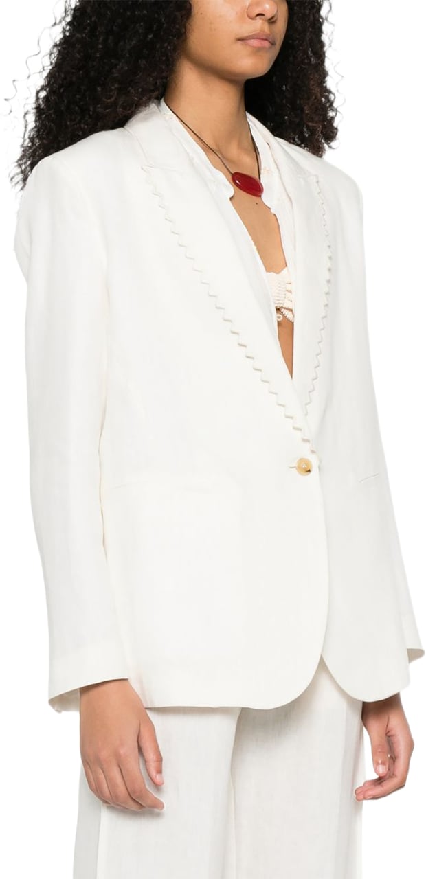 Forte Forte Jackets Bianco Wit