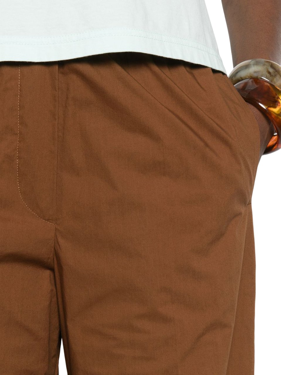 Forte Forte Trousers Brown Bruin