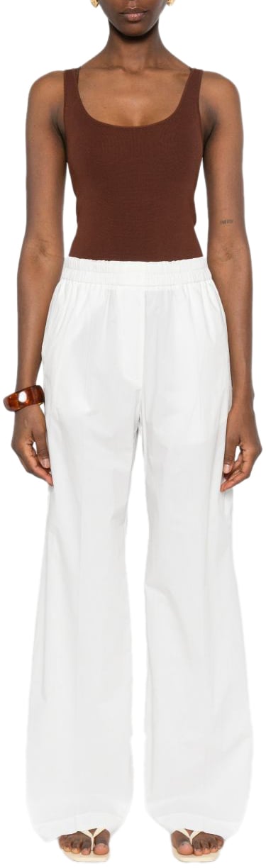 Forte Forte Trousers White Wit