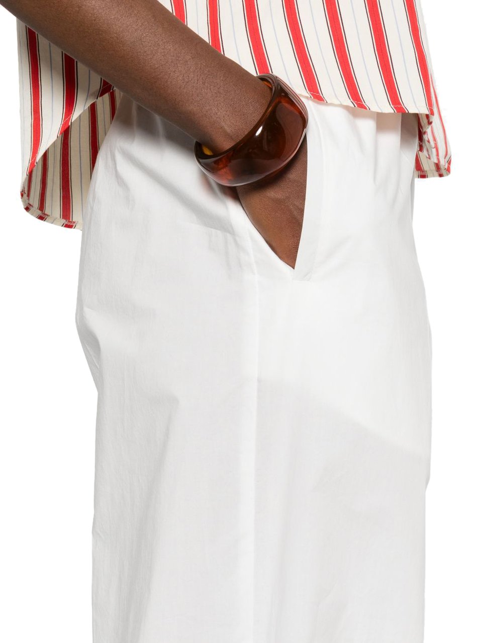 Forte Forte Trousers White Wit