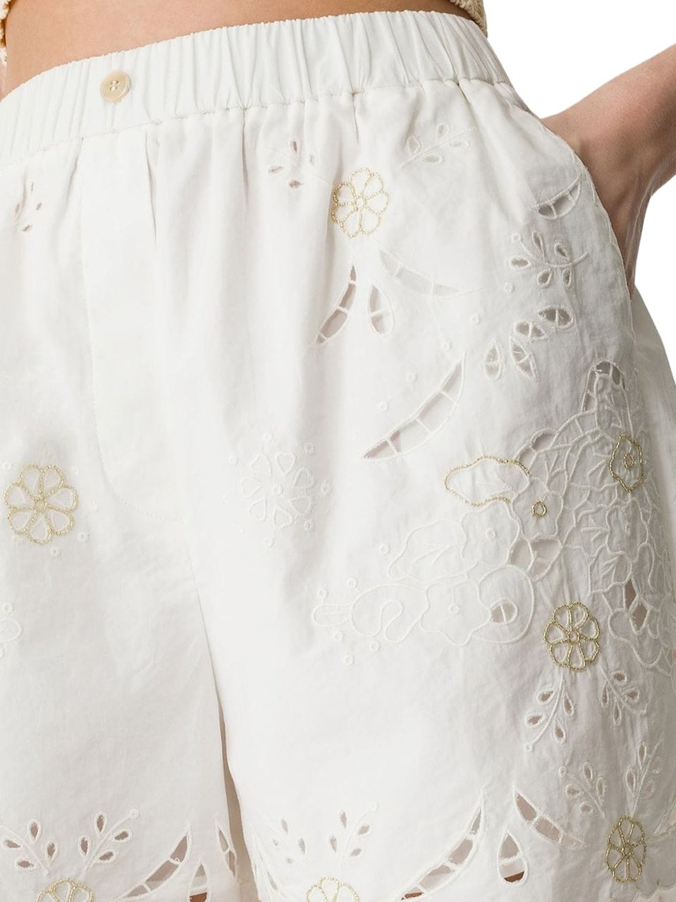 Forte Forte Shorts White Wit