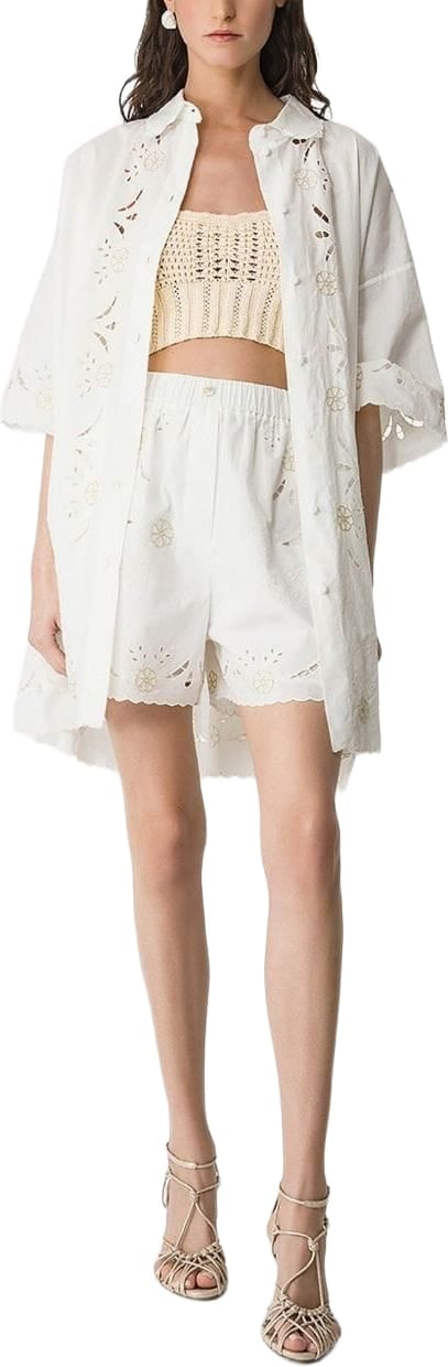 Forte Forte Shorts White Wit