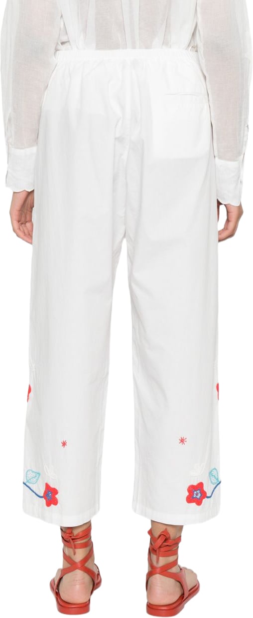 Forte Forte Trousers White Wit