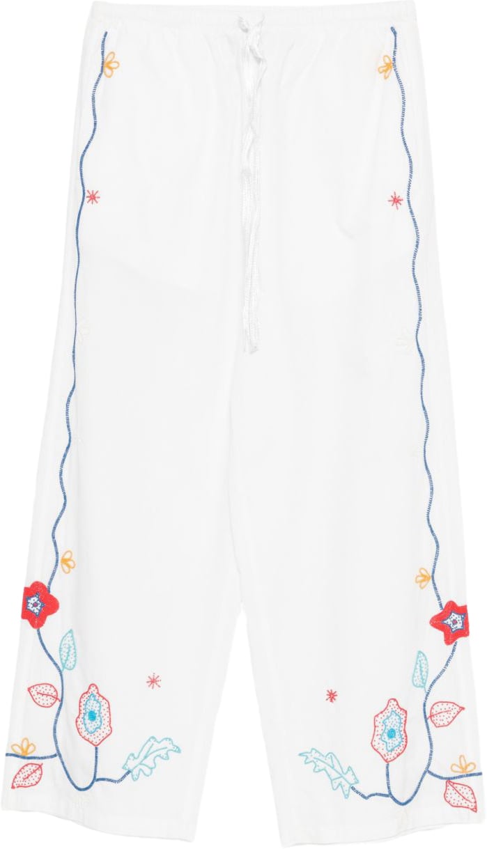 Forte Forte Trousers White Wit