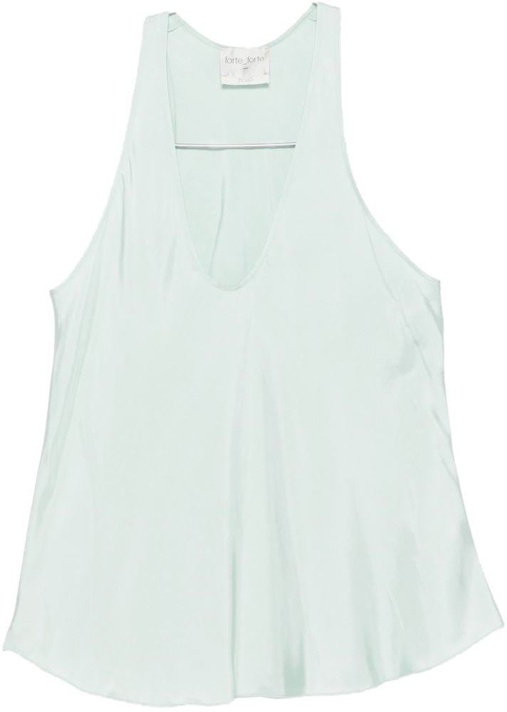 Forte Forte Top Clear Blue Blauw