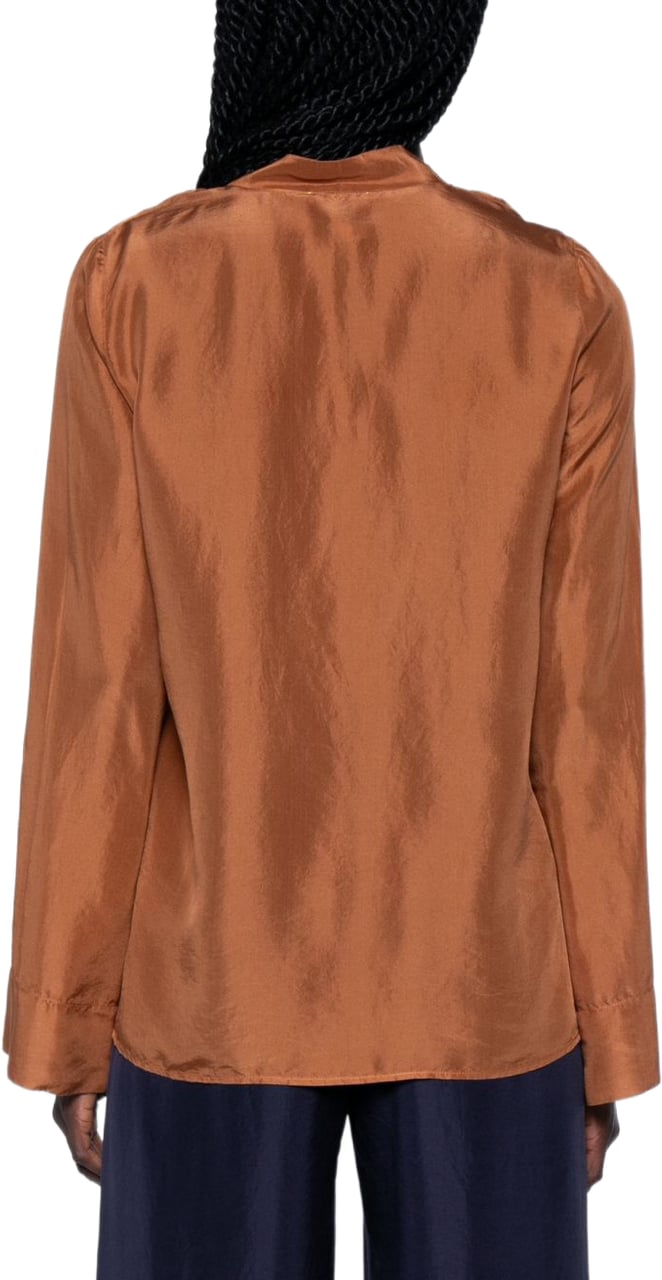 Forte Forte Shirts Bronzo Bruin