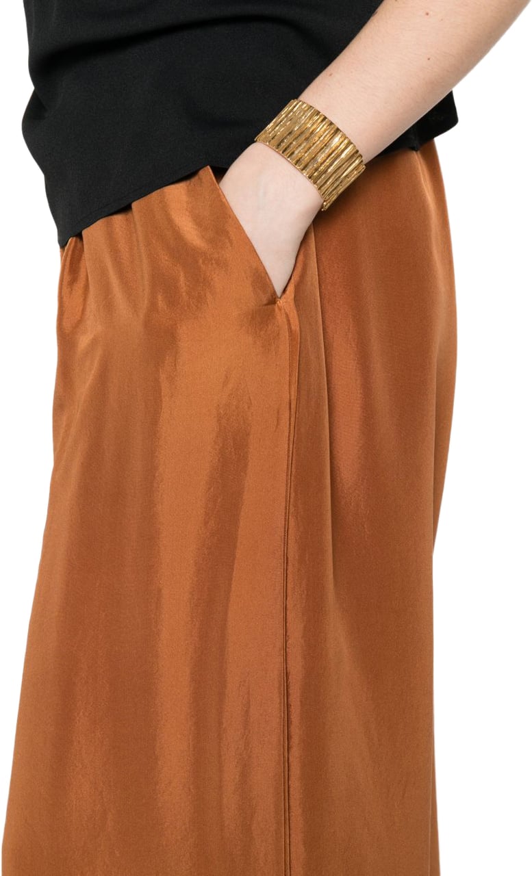 Forte Forte Trousers Bronze Bruin