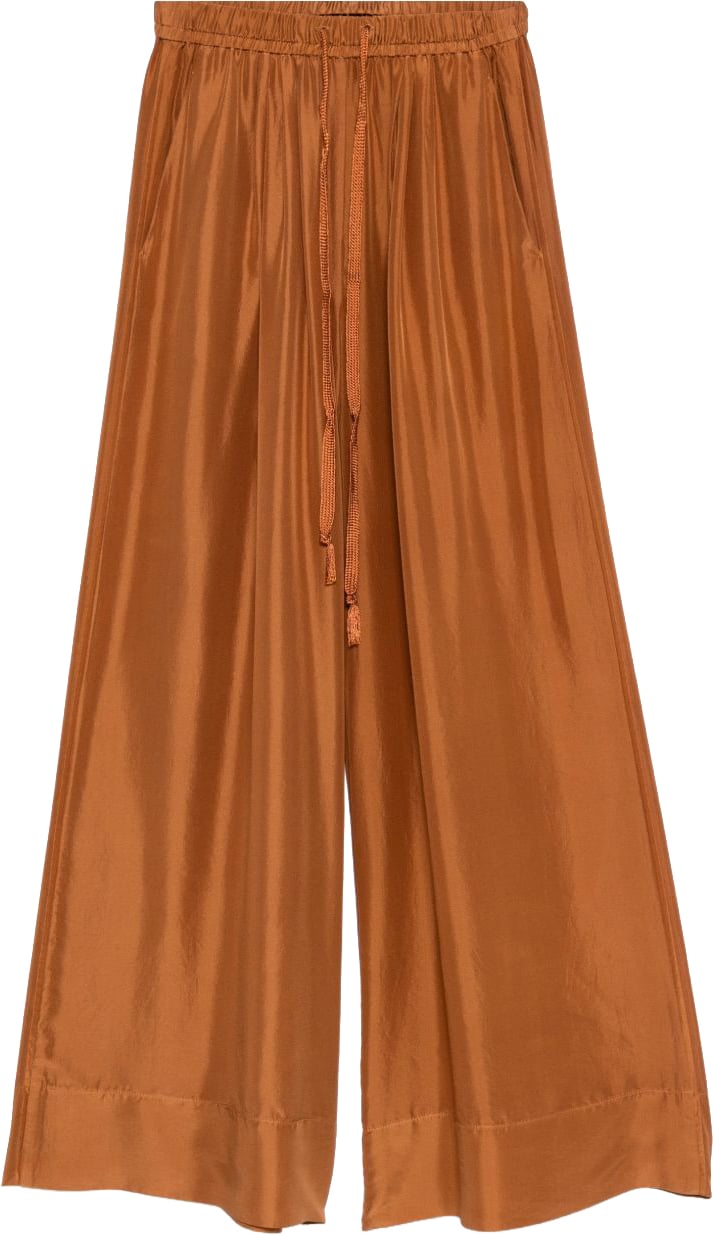 Forte Forte Trousers Bronze Bruin