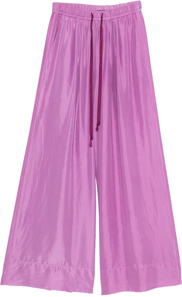 Forte Forte Trousers Purple Paars