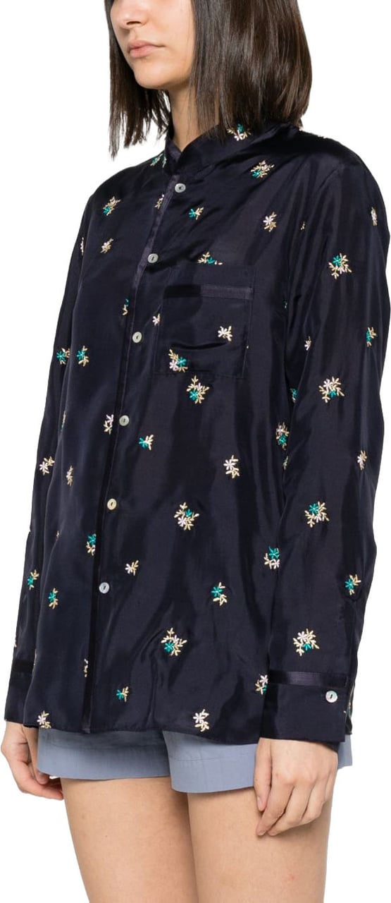 Forte Forte Shirts Blu Navy