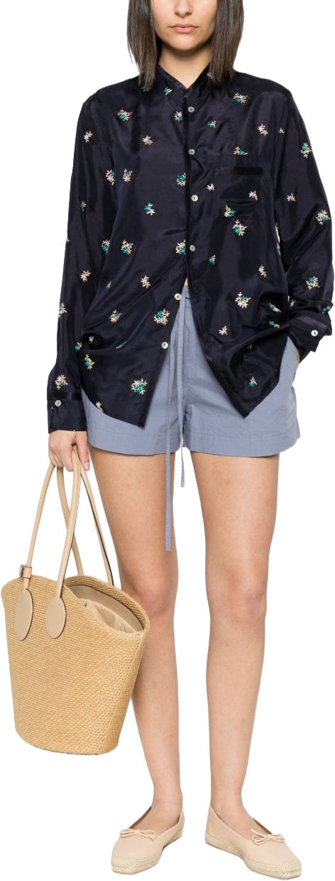 Forte Forte Shirts Blu Navy