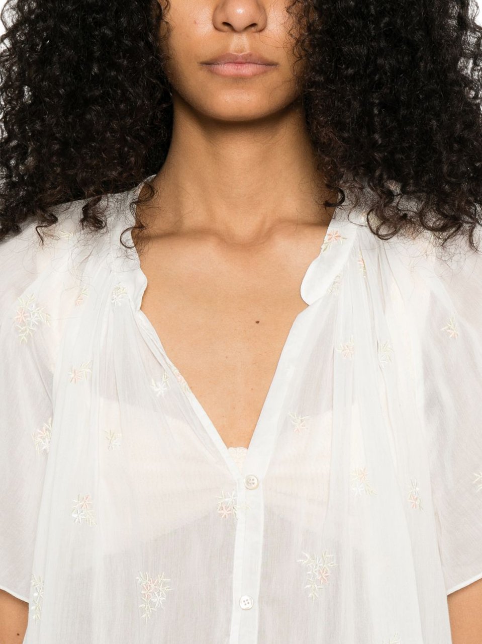 Forte Forte Shirts Ivory Wit