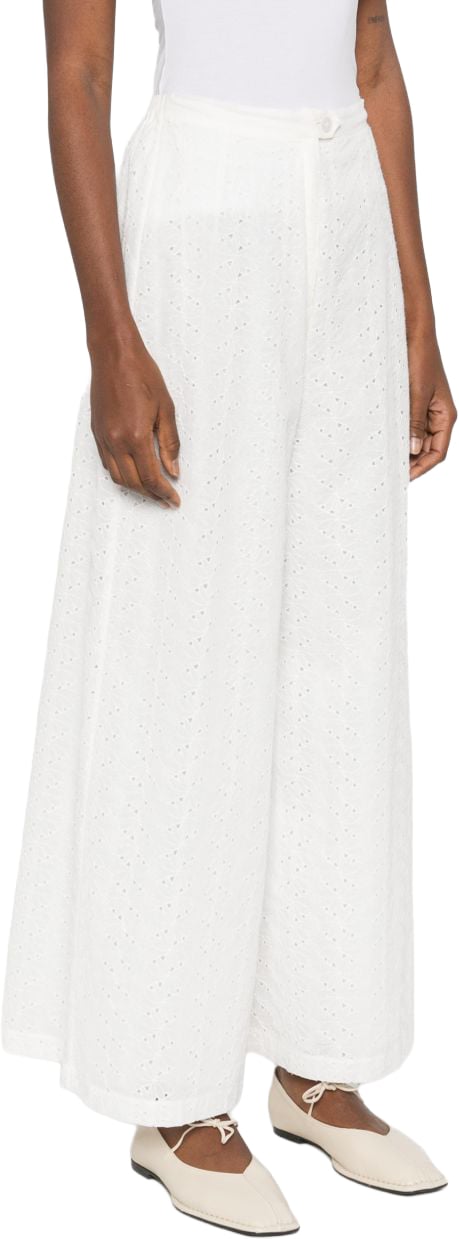 Forte Forte Trousers White Wit