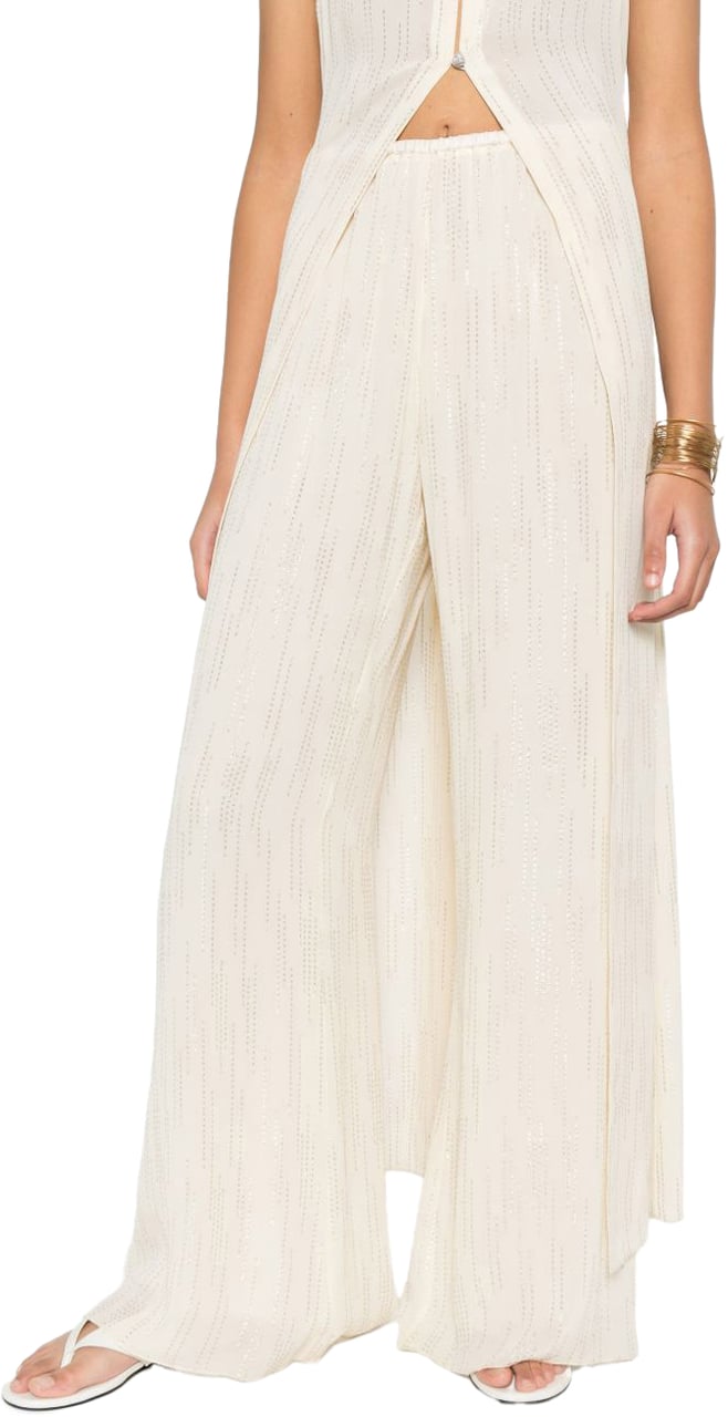 Forte Forte Trousers White Wit