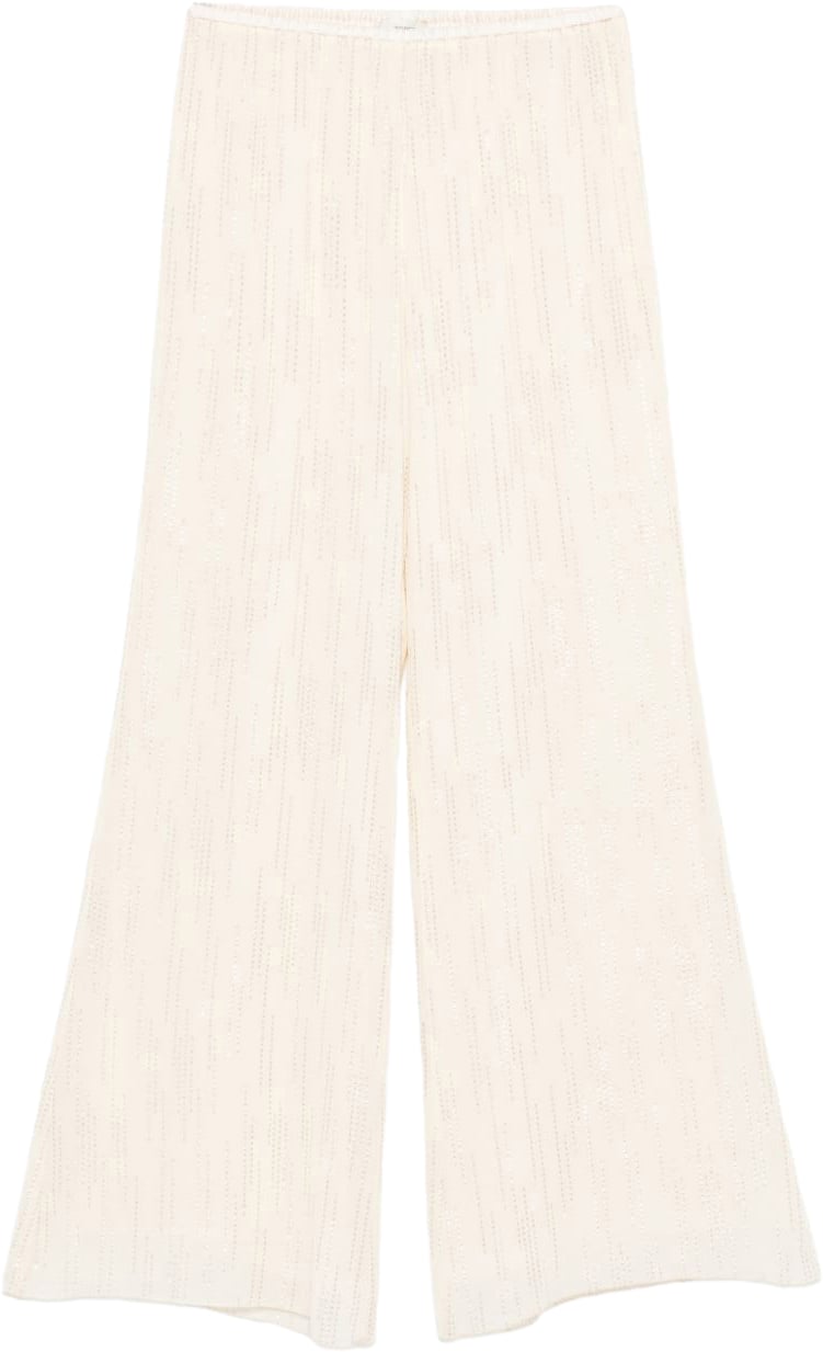 Forte Forte Trousers White Wit
