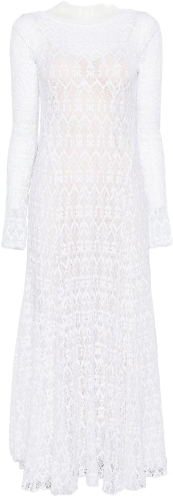 Forte Forte Dresses White Wit