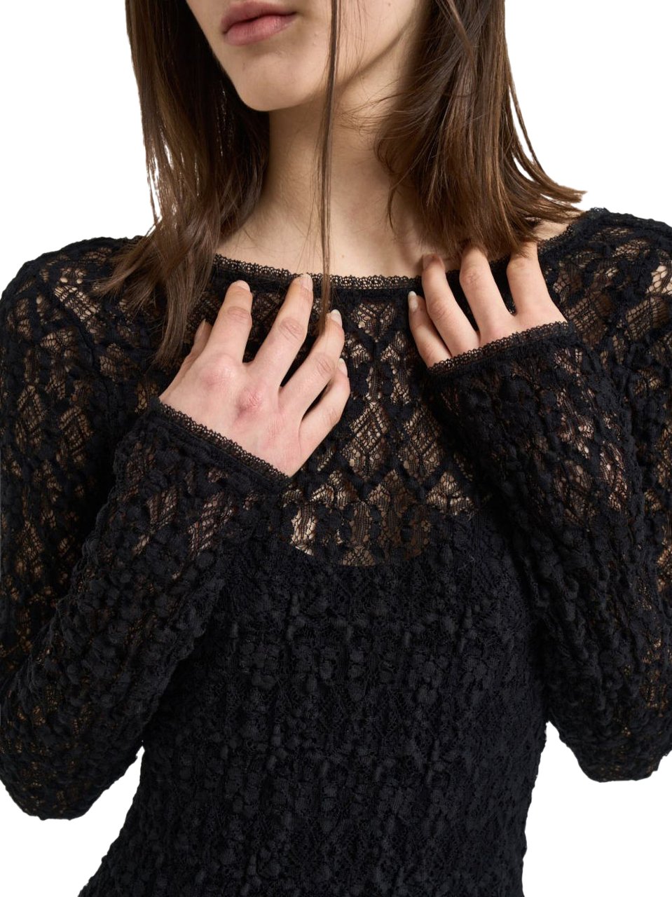 Forte Forte Dresses Nero Zwart