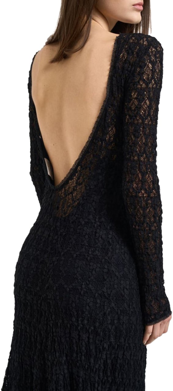 Forte Forte Dresses Nero Zwart