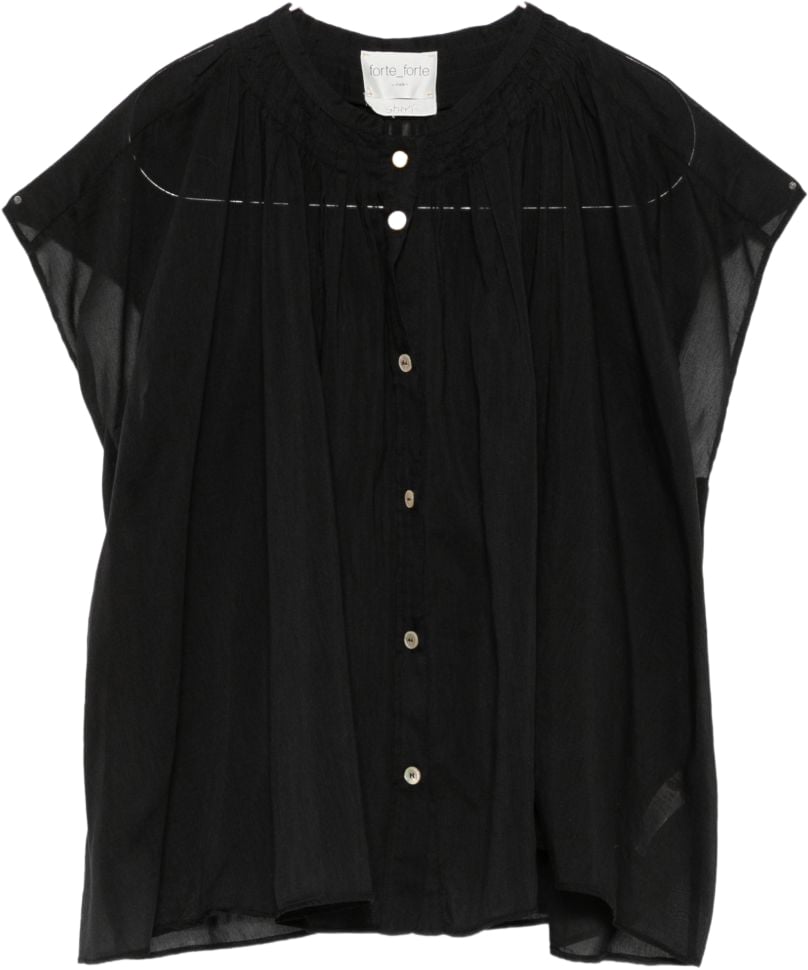 Forte Forte Shirts Black Zwart