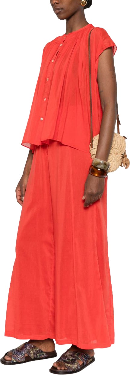 Forte Forte Shirts Red Rood