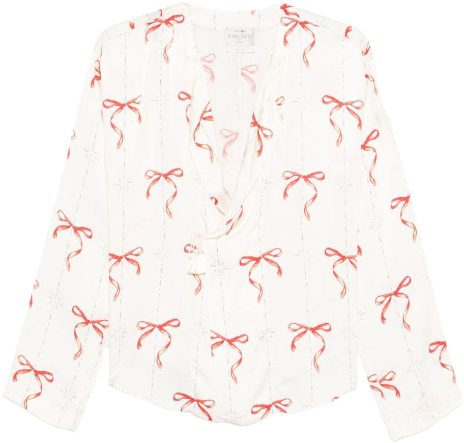 Forte Forte Shirts Red Rood