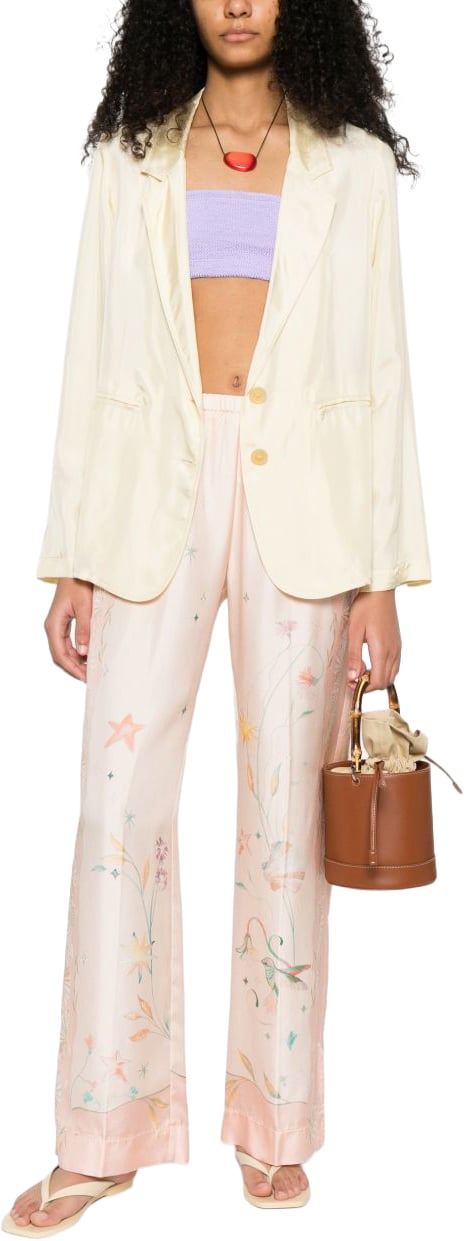 Forte Forte Trousers Rosa Roze