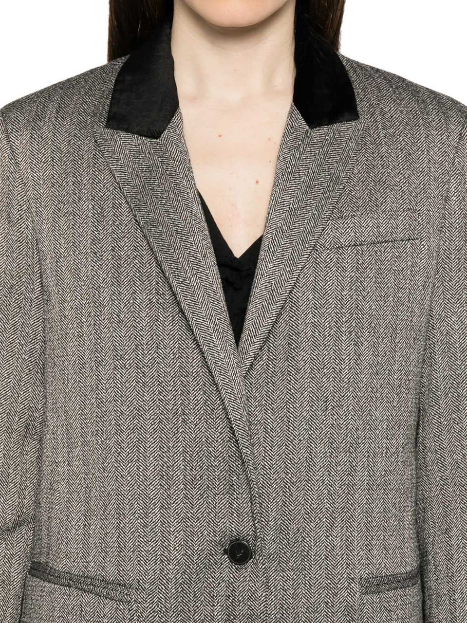 Forte Forte Jackets Black Grijs