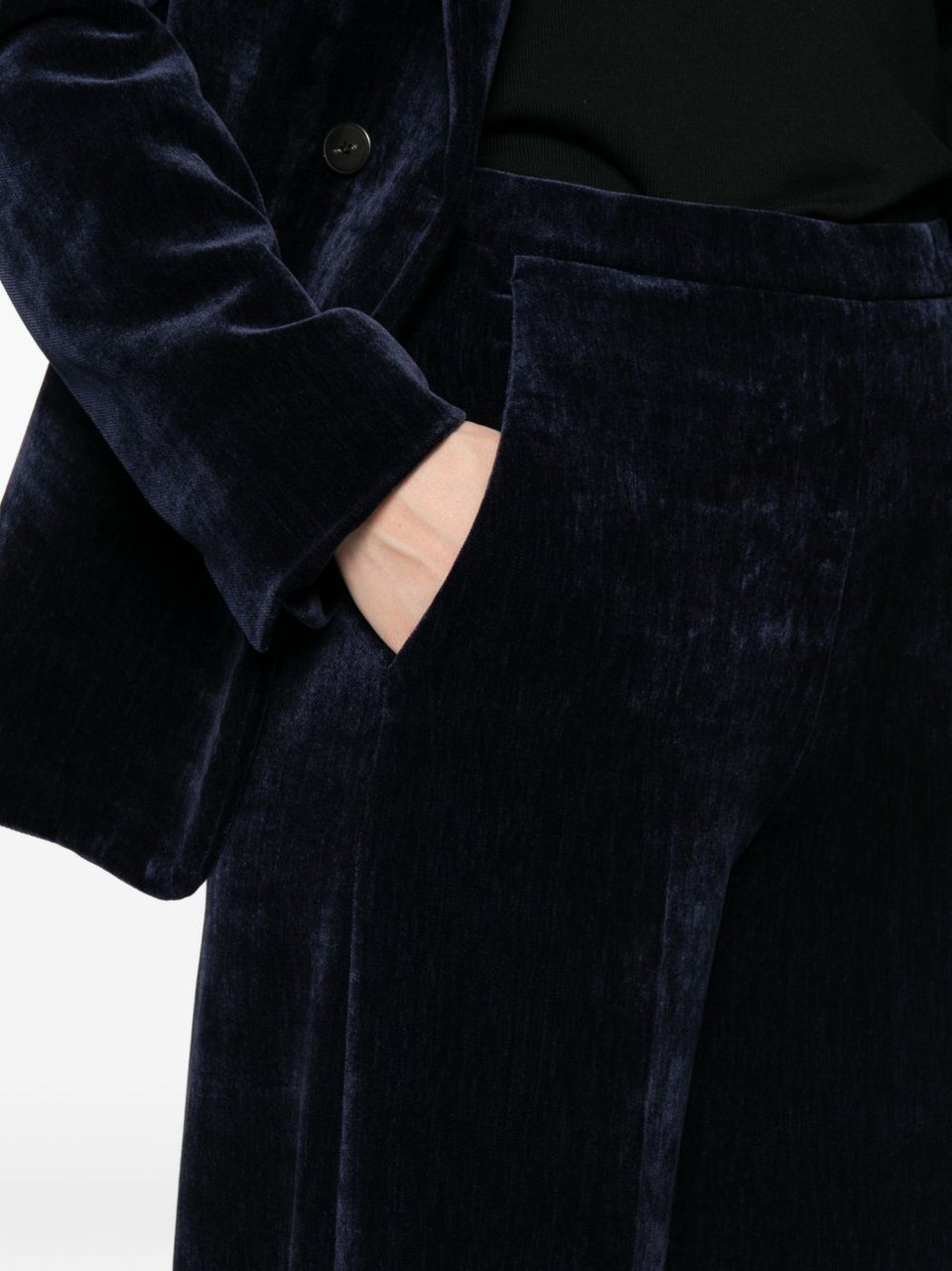 Forte Forte Trousers Navy Navy