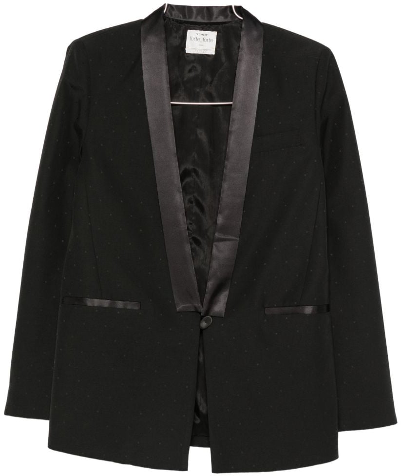 Forte Forte Jackets Black Zwart