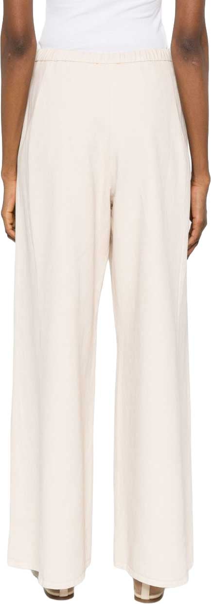 Forte Forte Trousers Avorio Wit