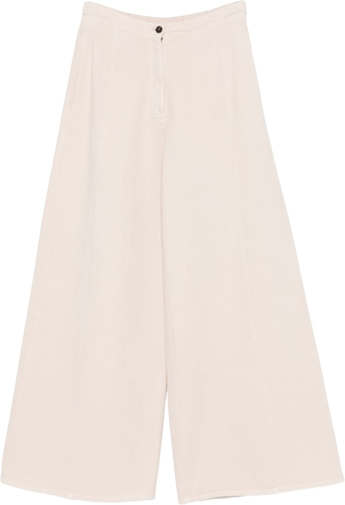 Forte Forte Trousers Avorio Wit