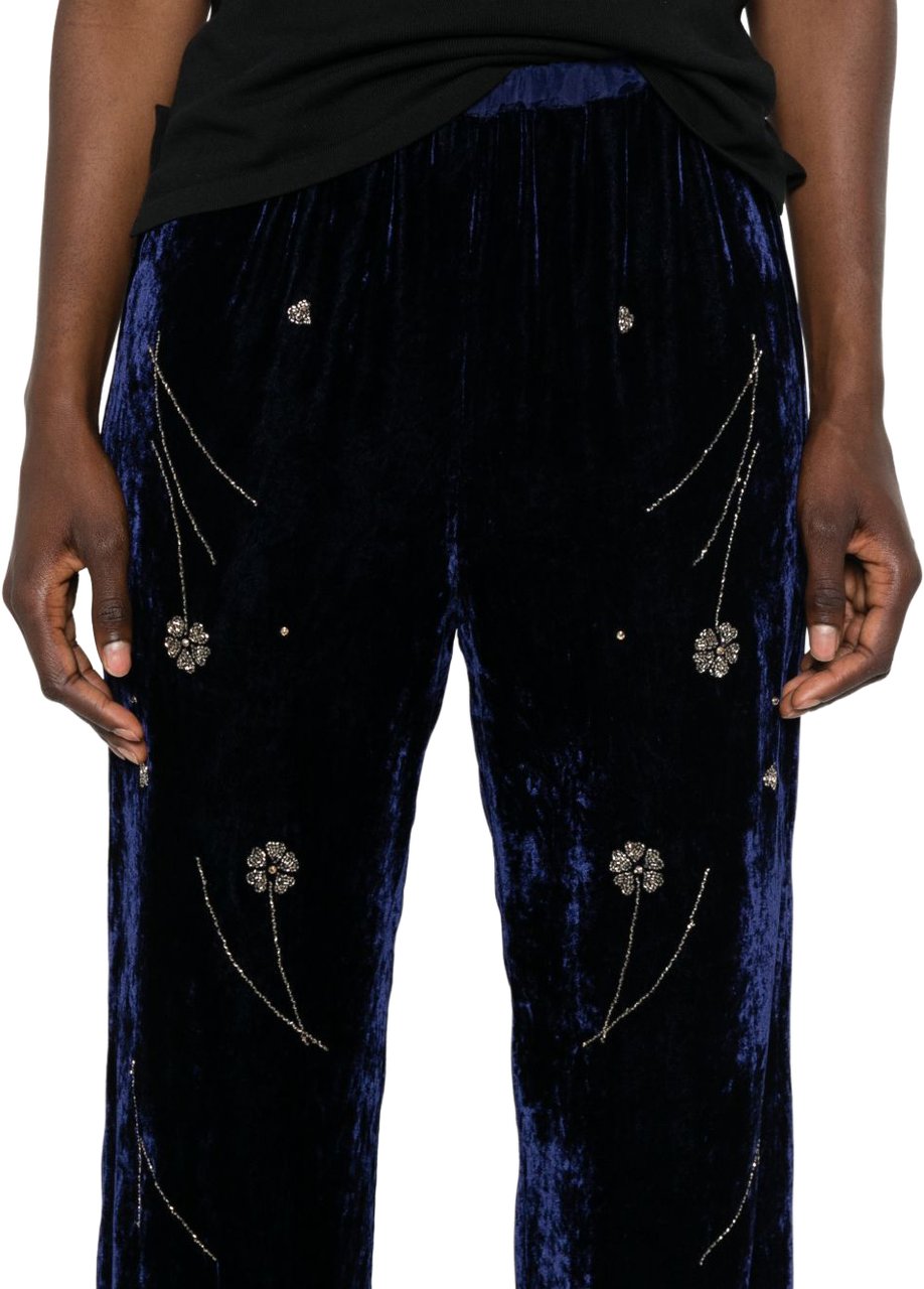 Forte Forte Trousers Navy Navy