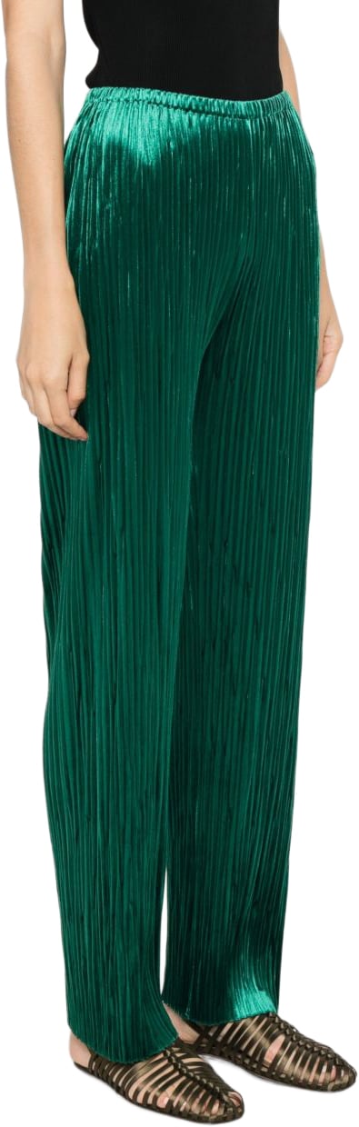 Forte Forte Trousers Green Groen
