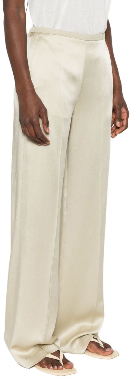 Forte Forte Trousers Beige Wit