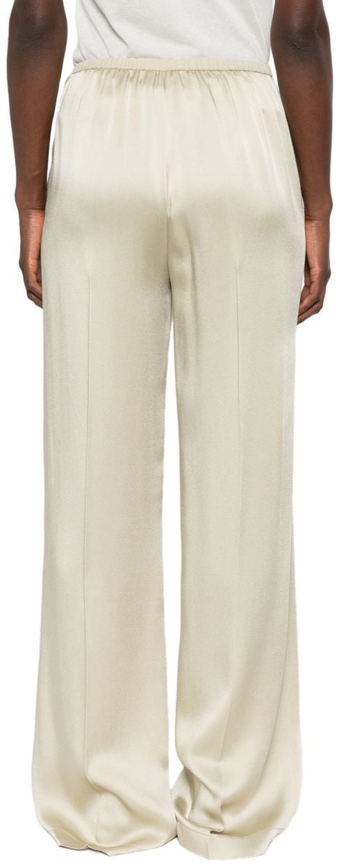 Forte Forte Trousers Beige Wit