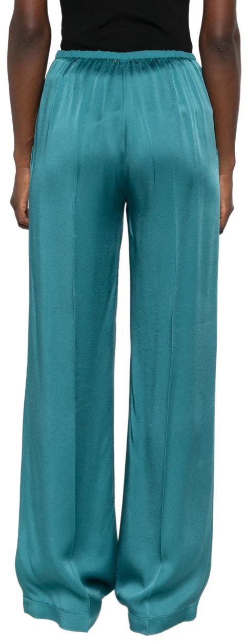 Forte Forte Trousers Green Navy