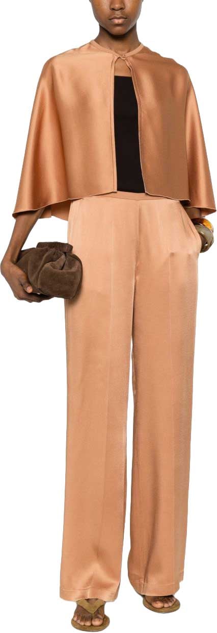 Forte Forte Trousers Brown Beige