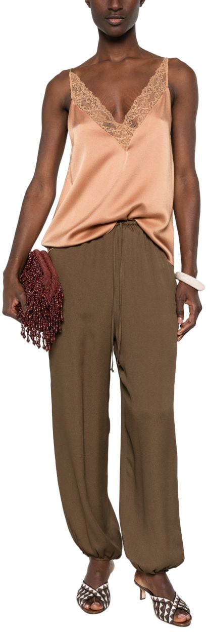 Forte Forte Top Brown Beige
