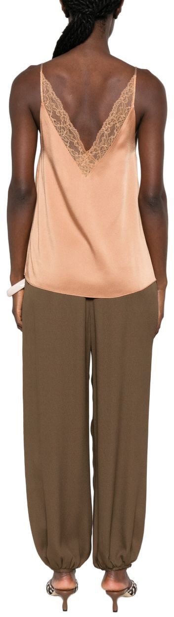 Forte Forte Top Brown Beige
