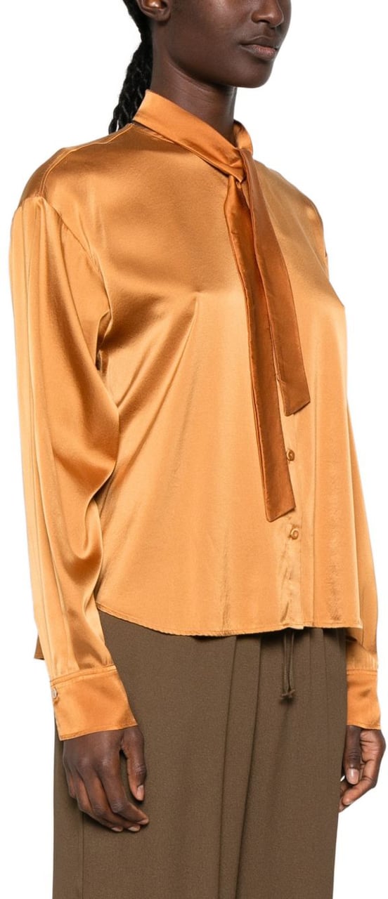 Forte Forte Shirts Yellow Oranje
