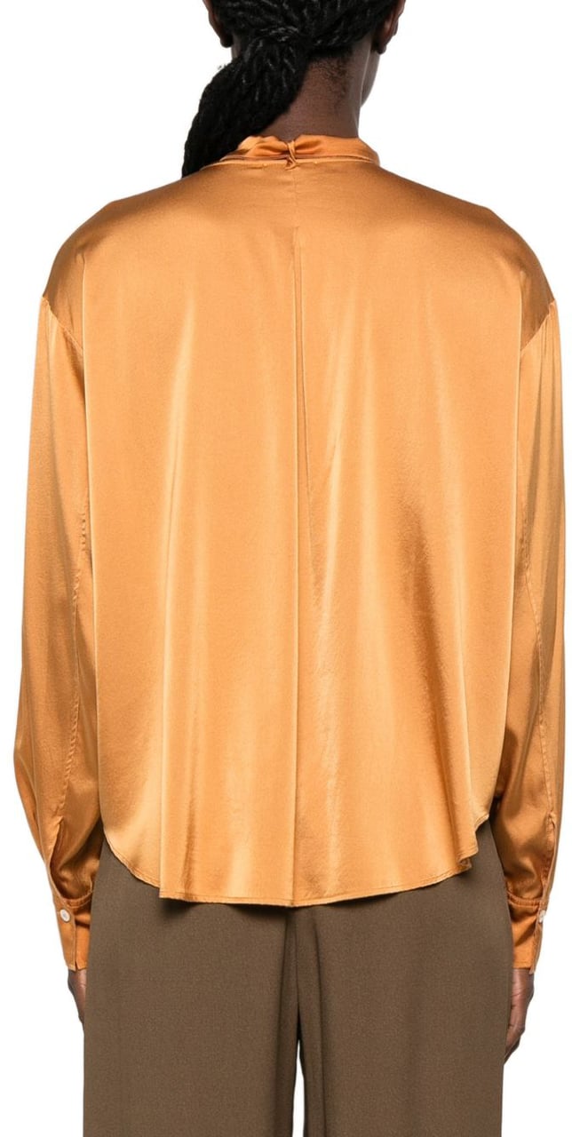 Forte Forte Shirts Yellow Oranje