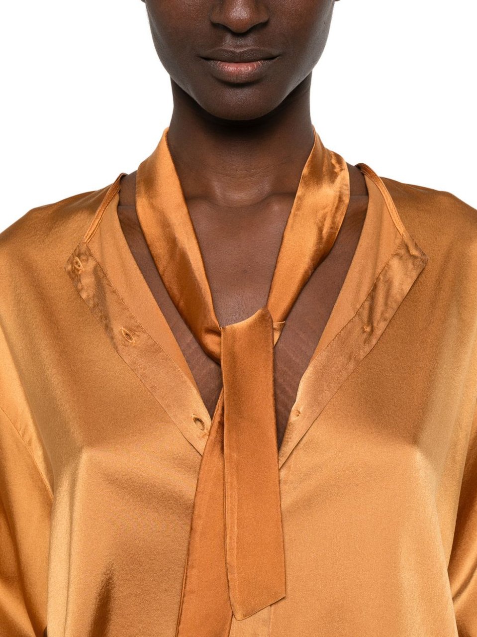 Forte Forte Shirts Yellow Oranje