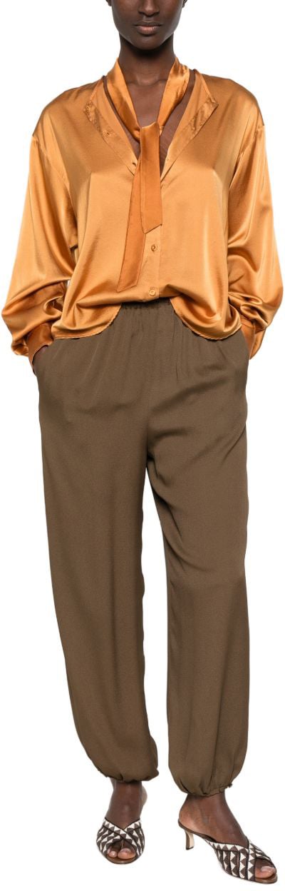 Forte Forte Shirts Yellow Oranje
