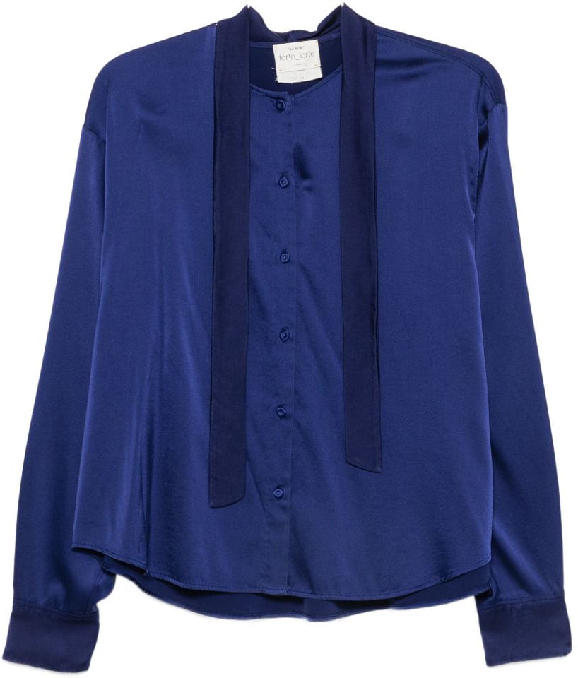 Forte Forte Shirts Navy Navy